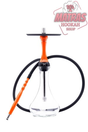 Alpha Hookah Model X -  Orange Fluor