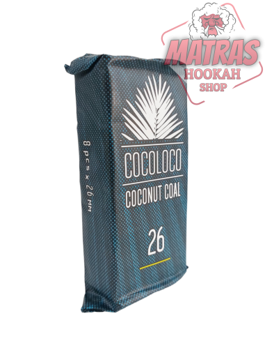 CocoLoco 8бр. 26мм Въглени за наргиле 