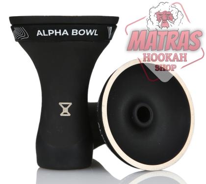 Alpha Race Phunnel Black Matte Hookah Bowl