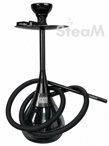 Overdozz Hookah Black