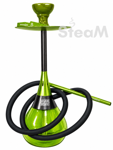 Overdozz Hookah Green