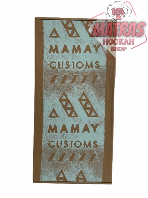 Наргиле Mamay Customs Coilover Black - Blue with rainbow elements