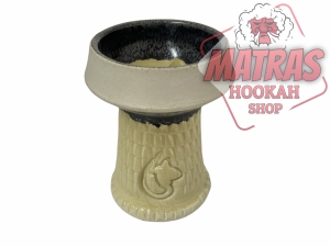Dschinni Nero Stone Bowl SET Чашка за наргиле