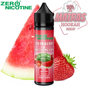 Zero Nicotine 50мл Strawberry & Watermelon