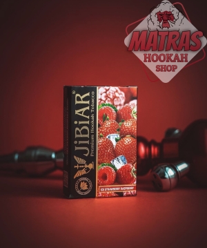 Jibiar 50гр. Ice Strawberry Raspberry Тютюн за Наргиле