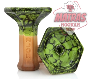Moon Grand Phunnel Marble Green Black Чашка за наргиле