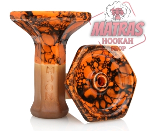 Moon Grand Phunnel Marble Orange Black Чашка за наргиле