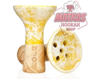 Moon Killer Marble Yellow Чашка за наргиле