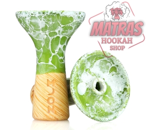 Moon Phunnel Marble Green White